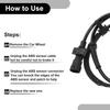 ABS Wheel Speed Senor No.56041316AA/56041316AB/56041316AC Front Right ABS Sensor Anti-lock Braking System Sensor for Jeep Grand Cherokee 1999-2004