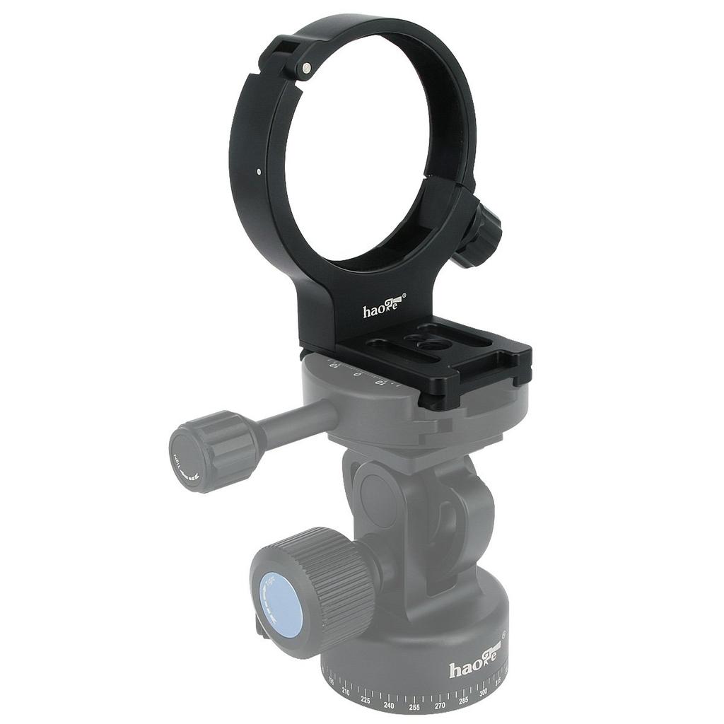 Haoge Prsten pro upevnění stativu pro Nikon NIKKOR ED VR a 300mm PF ED VR Hlava s destičkou Nahrazuje Nikon LMR-N372 Objektivy AF-S 70-200mm f/4G AF-S F/4E, Arca-Swiss