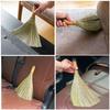 Japanese Handheld Broom Handmade Soft Bristled Short Handled Broom For Cabinets Desktop Windowsill Car Windows Cleaning 1pc