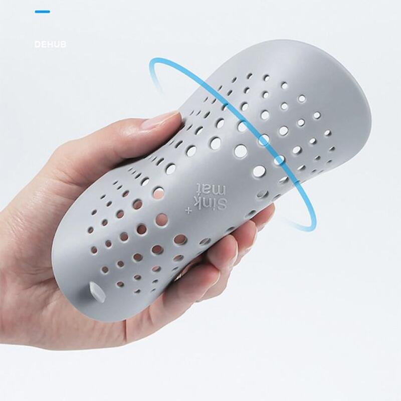 1 x Drain Sink Strainer Cover (Choose 1 color) gray