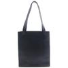 Logo Tote Bag Black Caviar Skin Women Used