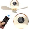 3Gears Ceiling Fans with Lights LED Light Rechargeable Ceiling Fan Portable Air Cooler  Camping