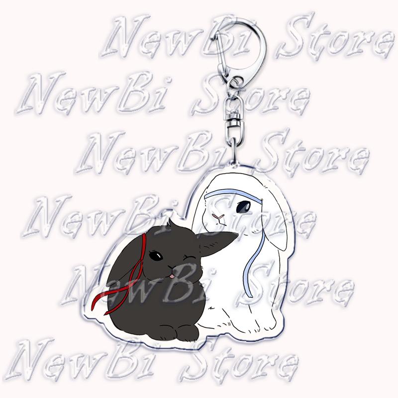 

Cute Tian Guan Ci Fu Keychains Mo Dao Zu Shi Hua Cheng Xie Lian Keyring for Accessories Bag Pendant Key Chain Jewelry Fans Gifts