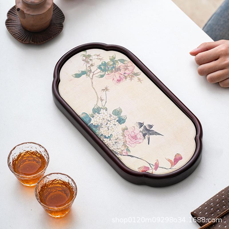 Water Absorbent Tea Tray - Small Chinese Gongfu Tea Set Accessory and Coaster for Tea Ceremony.