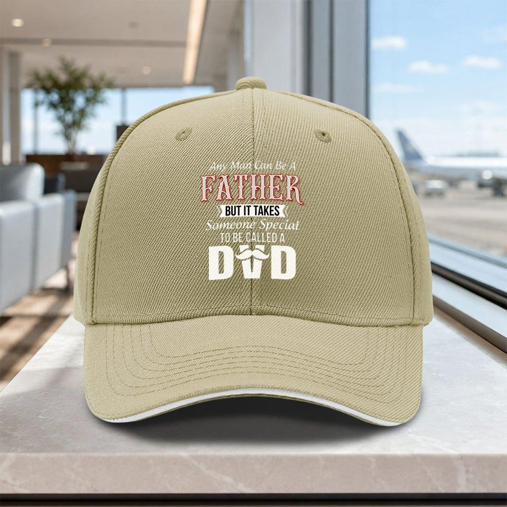 Fathers Day Printed Adjustable Baseball Cap Lightweight Unisex Sandwich Design Hat For Outdoor Weddings Parties