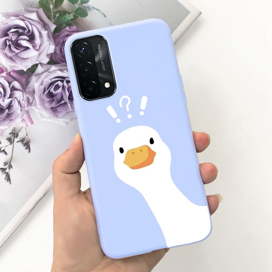 For Oppo A74 4G Case Oppo A54 A94 Cute Fashion Panted Cover Soft TPU Phone Case For Oppo A94 A 54 74 OppoA54 OppoA94 Fundas Capa