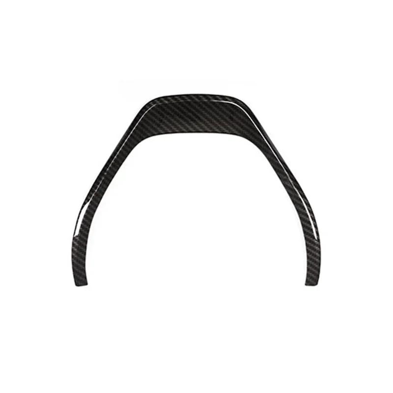 Cubierta de Recorte para Volante Estilo Fibra de Carbono Brillante para BMW Serie 1 3 F20 F30 F34 GT 1216 Añadido de Lujo y Elegancia
