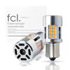 Fcl. S25 Single LED Turn Signal with Built-in Resistor, Amber, High Lumen, Compatible with