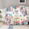 A Soft Fleece Blanket Gift for Religious Enthusiasts