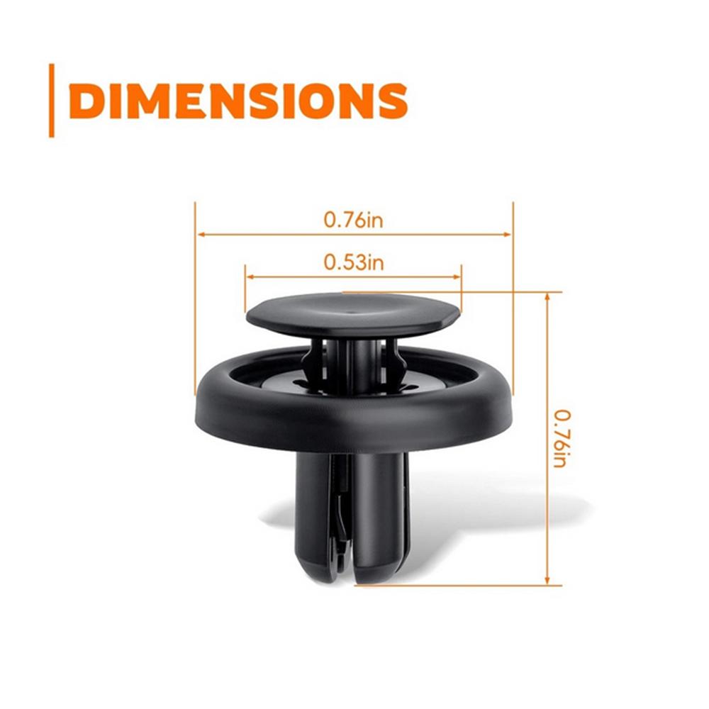30X Kotflügelverkleidung Drucknieten Befestigungsklammern für Toyota Lexus 90467-07215