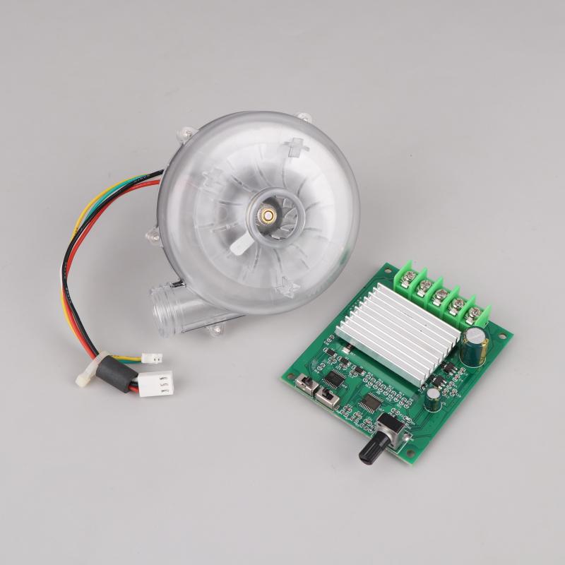 Mini 39MM Inner Rotor Brushless Motor DC 12V-24V Silent 3-phase High Speed Turbine Fan Motor