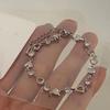 Bracelet d'amour élégant en zircon pour femme: Bijoux Brillants de Grande Valeur - Cadeau Parfait pour les Petites Amies