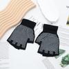 Unisex Pekskärms Halvfingerhandskar - Tunn Modell för Höst- och Vintersporter, Utomhusaktiviteter och Halloween