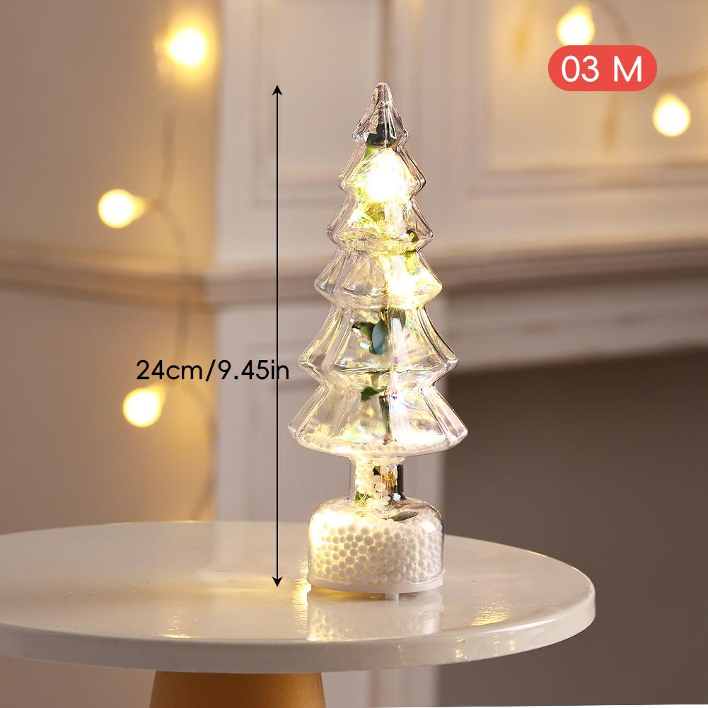 LED Weihnachtsbaum Nachtlicht Tischplatte Weihnachtsbaum Lichter Ornament Weihnachtsfeiertag Zuhause Schlafzimmer Dekor Navidad Natal Geschenk