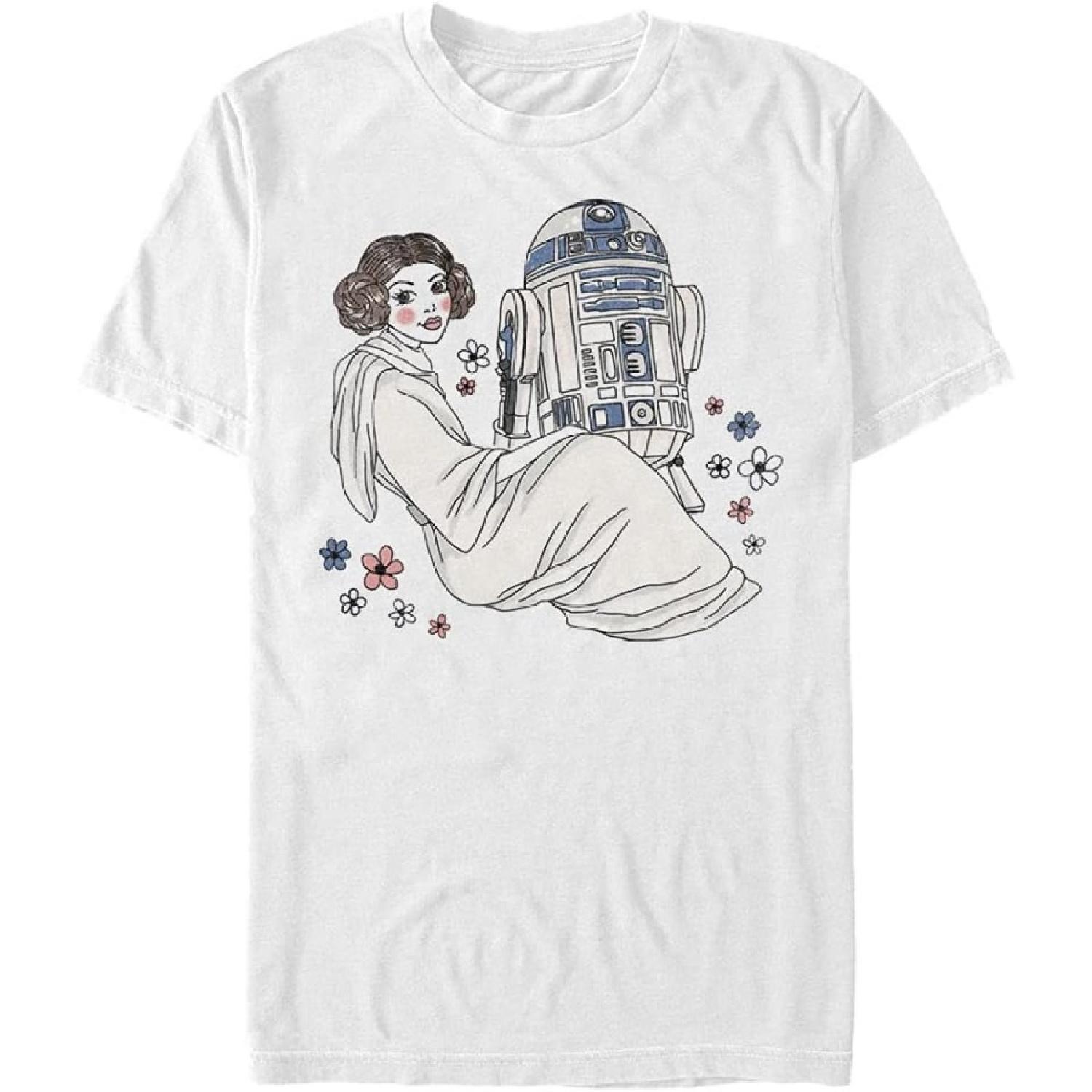 

Мужская футболка Star Wars Galaxy Friends S белый