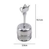 Infusore per Tè in Acciaio Inossidabile Colino Cilindrico Filtro per Spezie Erbe Palline Condimento Catena Appendi Accessori da Cucina