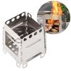 Camping Holzofen Tragbare Falten Leichte Holzofen Tragbare Rucksack Herd Outdoor Camping Kochen Reise Picknick