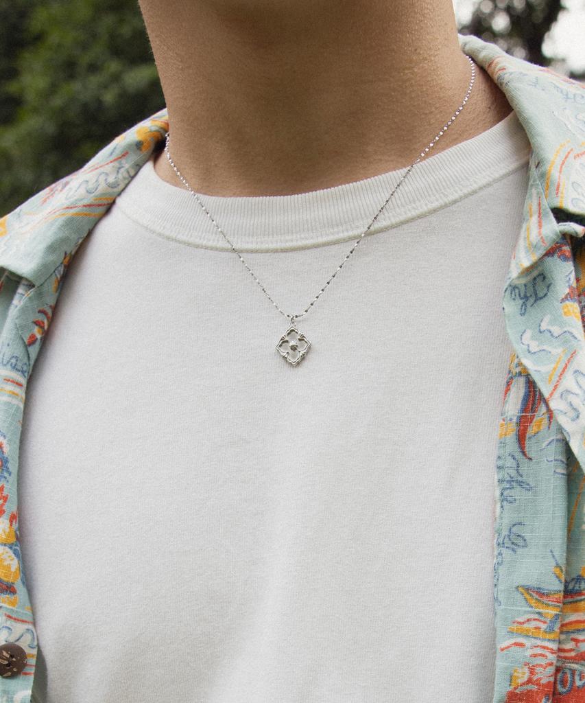 Linger Piece [Unisex] Baroque Pattern Necklace