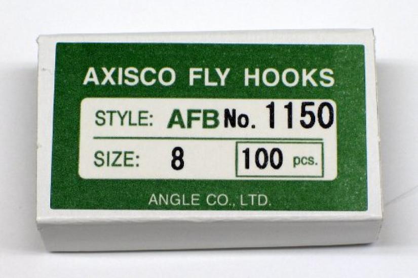 AXISCO Fliegenhaken (100er-Packung) AFB 1150-#8 Angelhaken