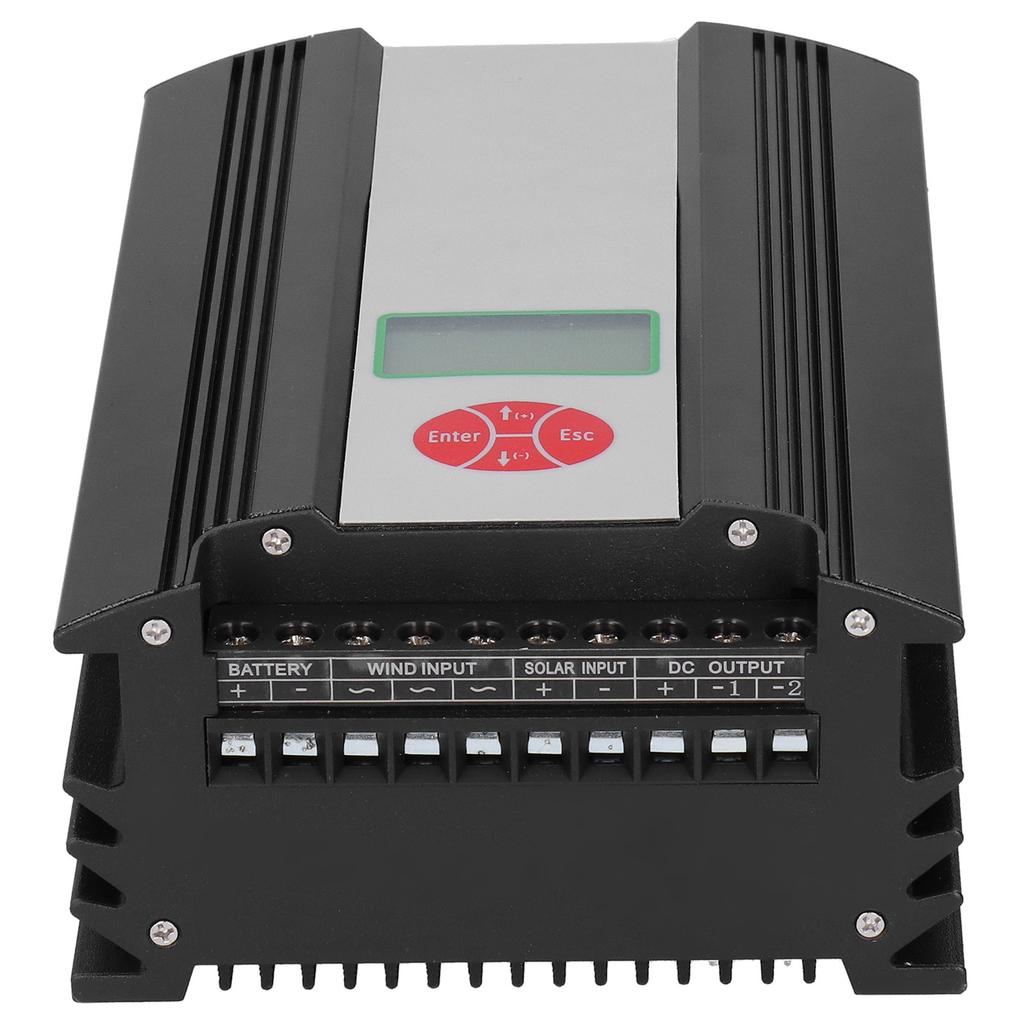 Wind and Solar Energy Hybrid Controller with LCD Display Screen DC 48V 600W 300W