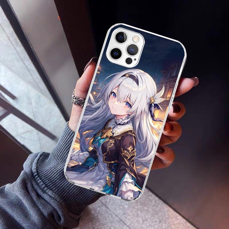 

Honkai Star Rail Firefly Phone Case For iPhone 17 Air 11 13 Mini 14 15 Plus 16 12 Pro Max 16E SE 7 8 Pattern Soft TPU Back Cover iPhone 15