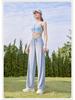 Plus Size Women's Sun Protection Nylon Draping Pants - Spring/Summer Casual Straight-Leg Slimming Wide-Leg Ice Silk.
