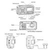4000mAh Hand Crank Emergency Solar Radio AM/FM Radio Flashlight Charger Portable