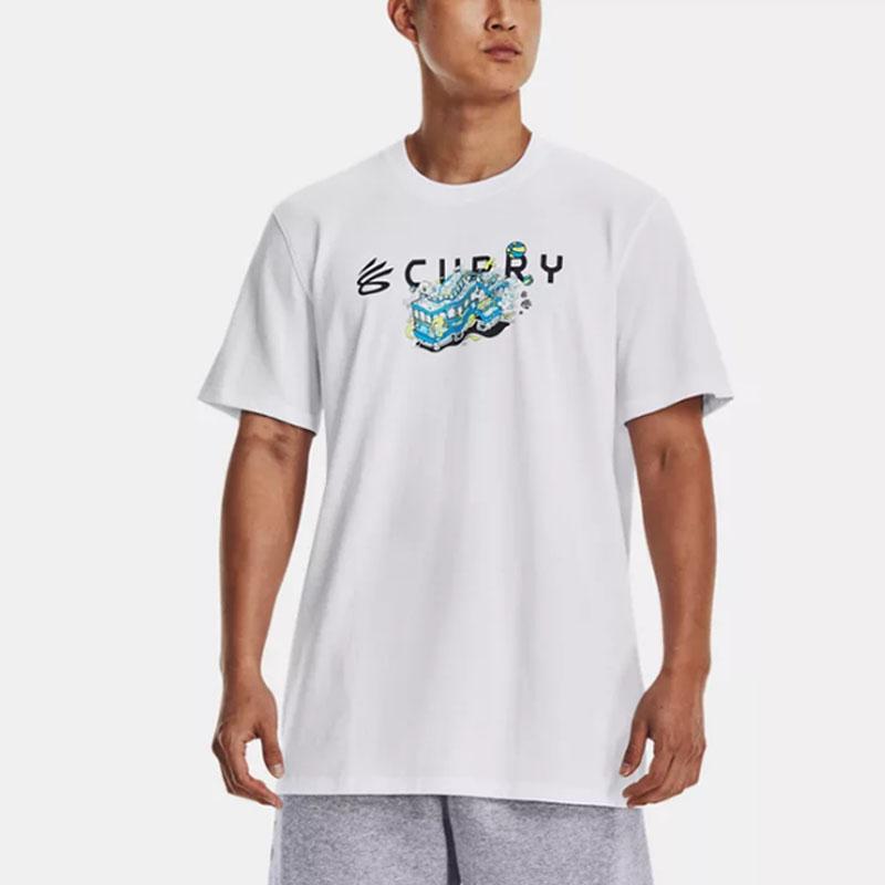 Under Armour T Shirt Men's White 1376273-100