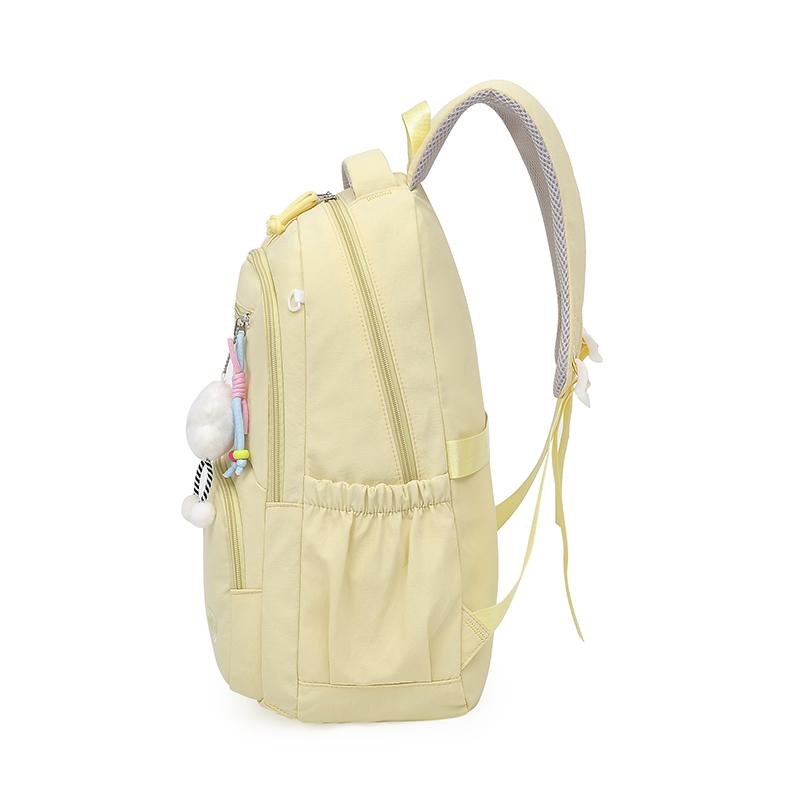 Womens Nylon Backpack Set with Crossbody Bag and Pencil Case Casual Travel Daypack