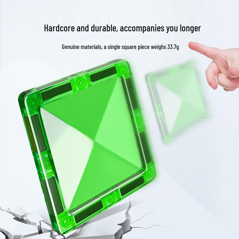 MAGPLAYER Kids Magnetic Building Blocks Set