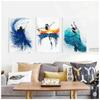 Modular Pictures Ballet Posters and Prints Dance Girl Canvas Painting Home Wall Decor HD Printed Elegant Dancing Ballerina