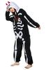 OLAOLA Halloween Skeleton Kigurumi Halloween Costume for Warm and Fluffy Animal Costume for Parties and Cold Weather Protection Pajamas, Adults, (Size