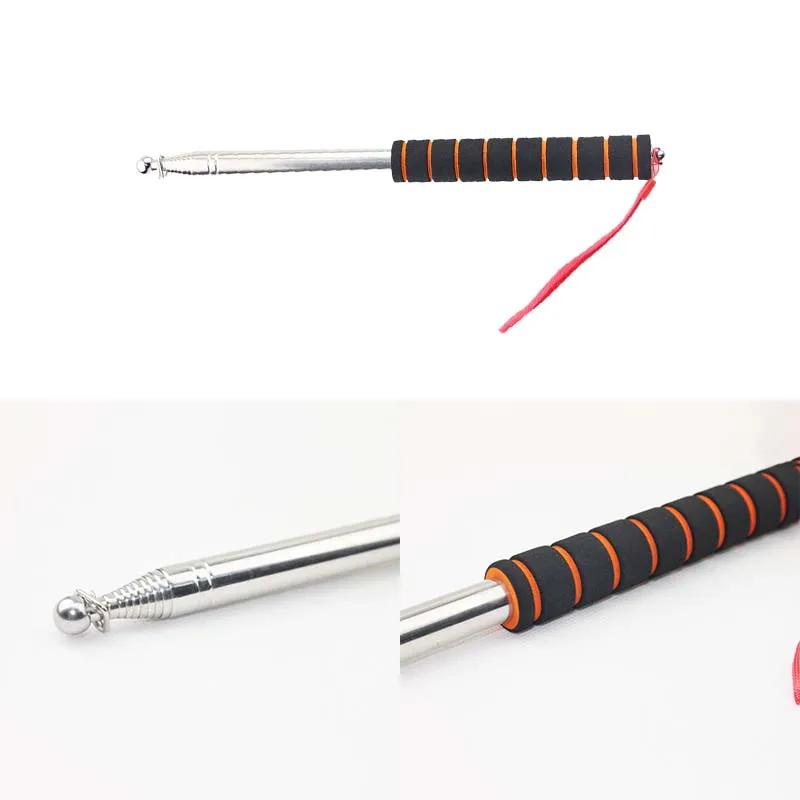 Guide Flagpole 2.5m Telescopic Flagpole Stainless Steel Flagpole Teaching Whip Outdoor Flagpole