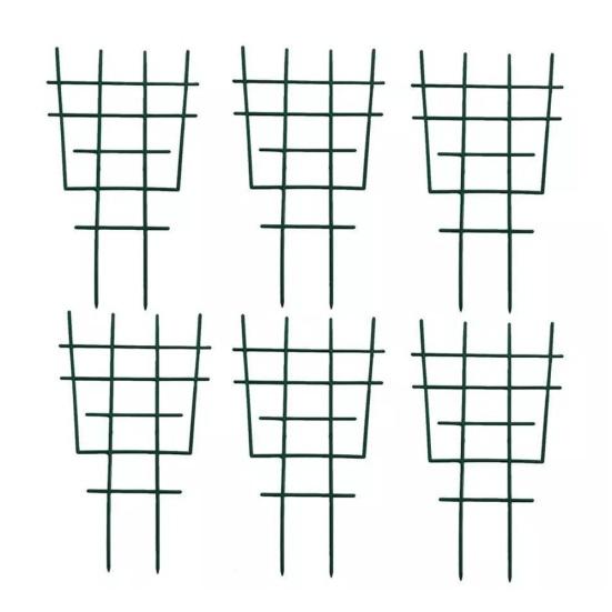 

6 шт./компл. стойка для скалолазания, поддерживающая анти-солнце, анти-деформированные водонепроницаемые садовые растения для поддержки растений зелёный