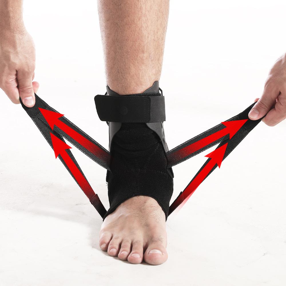 Outdoor Sports Ankle Brace Breathable Ankle Support for Running Basketball Injury Recovery Sprain Women Men L (40‑43 Size)
