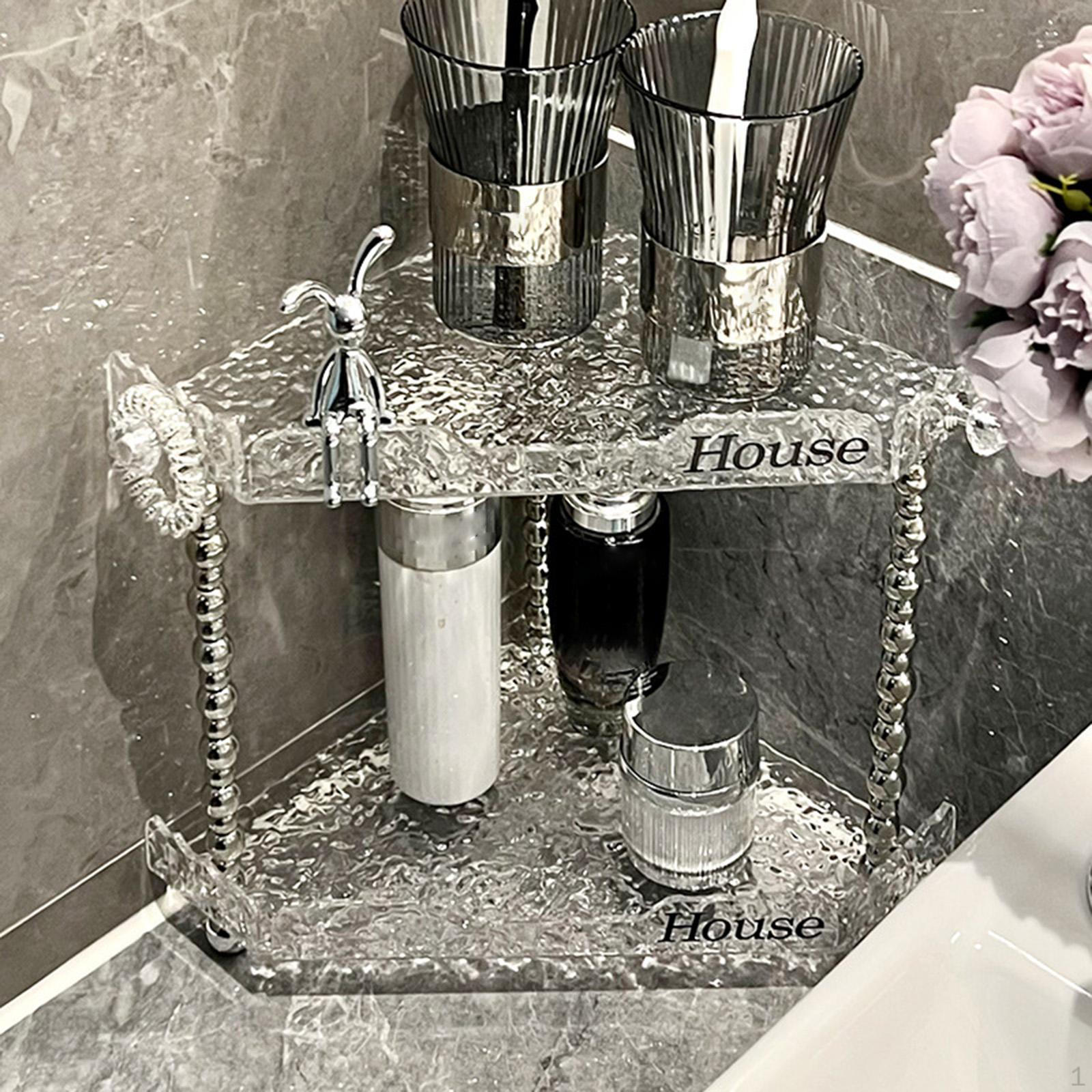 Mounted Bathroom Organizer double layer