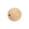 50pcs with Hole Round Wooden Beads 20mm Size Unpainted Wood Beads Wood Beads  DIY Jewelry Making