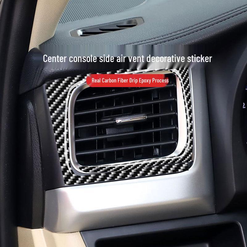 Carbon Fiber Interior Trim for 2015-2018 Toyota Highlander: Instrument Panel & Air Vent Accents