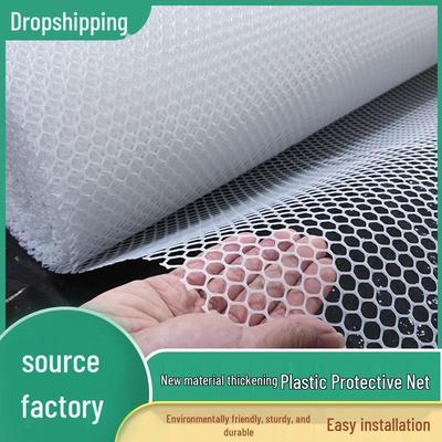 PVC White Plastic Mesh for Aquaculture, Chicken Coops, and Bird Protection