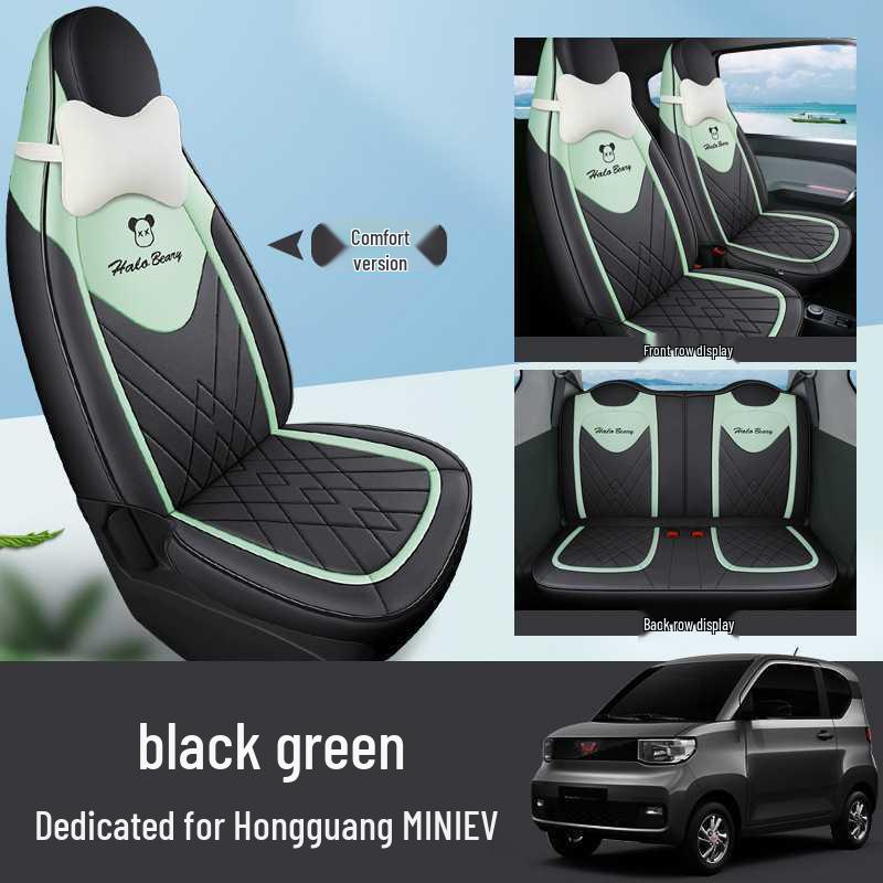 Wuling Hongguang MiniEV Macaron Seat Covers: Full Coverage, All-Season, 2020-2023