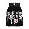 Demon Slayer backpacks Kimetsu no Yaiba Tanjiro Water Breathing Sword Daypack mochila Campus Zipper Closure Rucksack