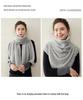 Women's 100% Pure Cashmere Hollow Knitted Scarf - Warm & Fashionable for Autumn/Winter