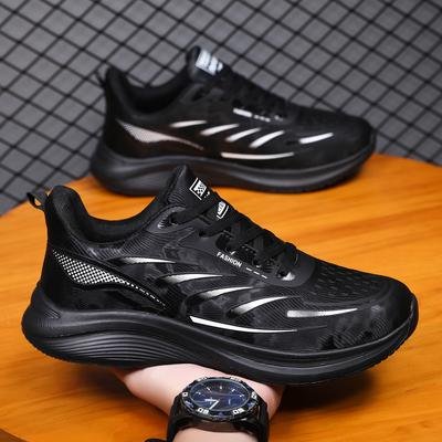 Men's Shoes Spring New Ultra-light Sole Sports Shoes Casual Versatile Fashion Trend Ultra-light Non-slip Running Shoes Breathable Shoes