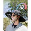 Outdoor Solar Fan Hat Neck Coverage Quickly Dry Fabric Hat Adjustable Sun Hat Sweat Absorbing Solar Fan Hat for Outdoor