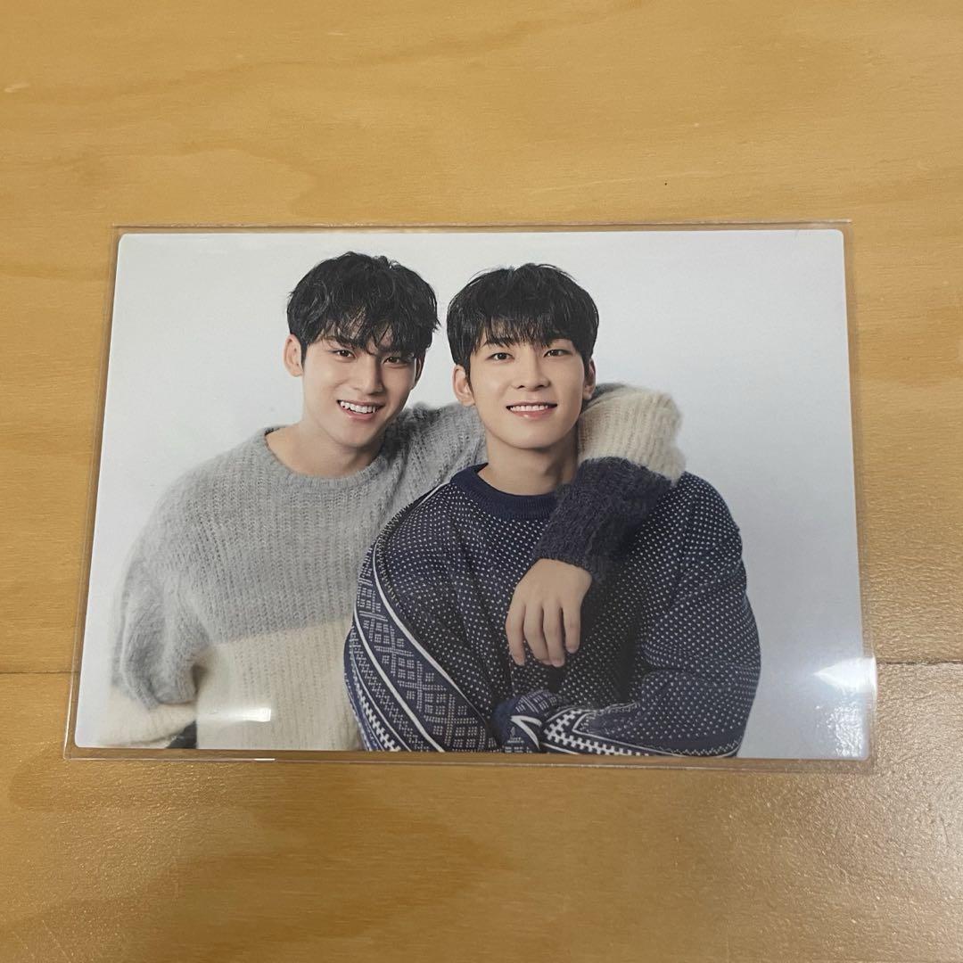 

[USED] SEVENTEEN Wonwoo Mingyu HOME 2022 76 Pair Trading Cards