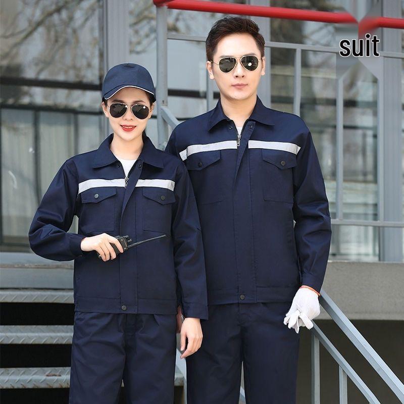 

Светоотражающий комплект рабочей одежды для весны и осени: Прочная, износостойкая одежда для авторемонта, строительства, сварки и защиты труда M