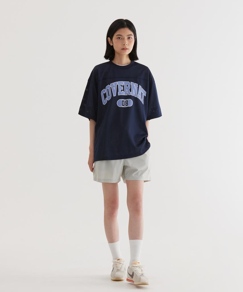 COVERNAT Arch Mesh T-Shirt Dark Navy