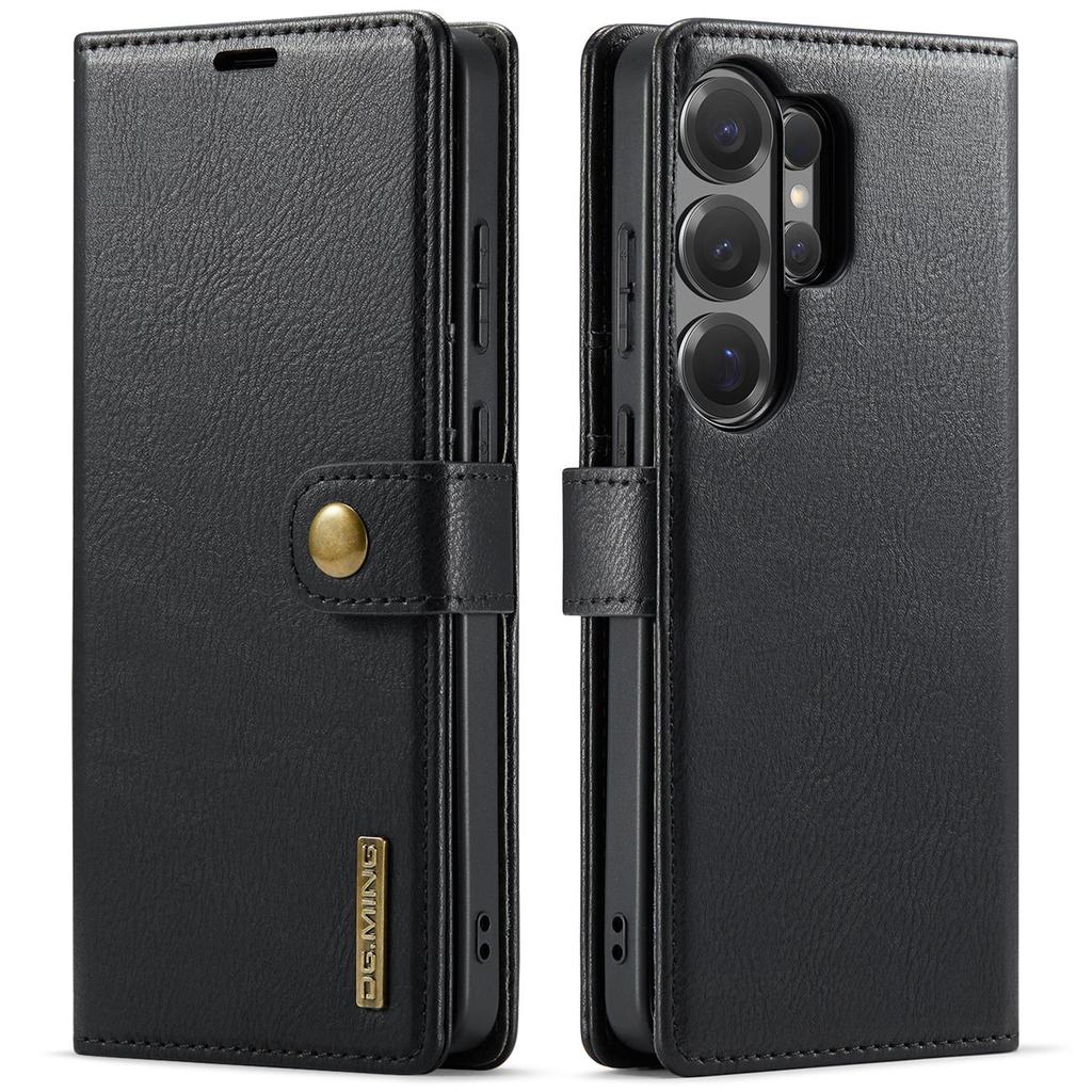 2-in-1 Removable Magnetic Flip PU Leather Case Card Wallet Holder Phone Back Cover For Samsung Galaxy S26 Ultra S25 S24 S23 S22 Plus Protector Skins