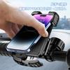 VARMHUS Motorrad Smartphone Halter Handyhalter für Motorräder, Vibrationsdämpfung, Anti-Abwurf, Einhandbedienung,