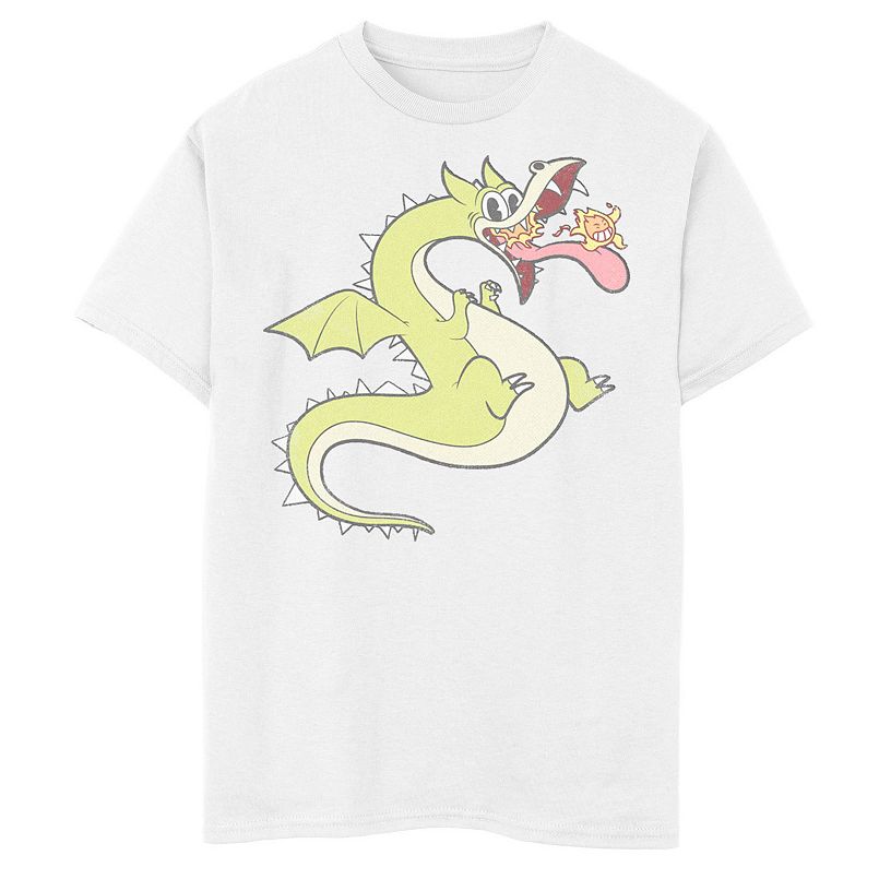 Boys 6-20 Cuphead Grim Matchstick & Living Fireball Graphic Tee M